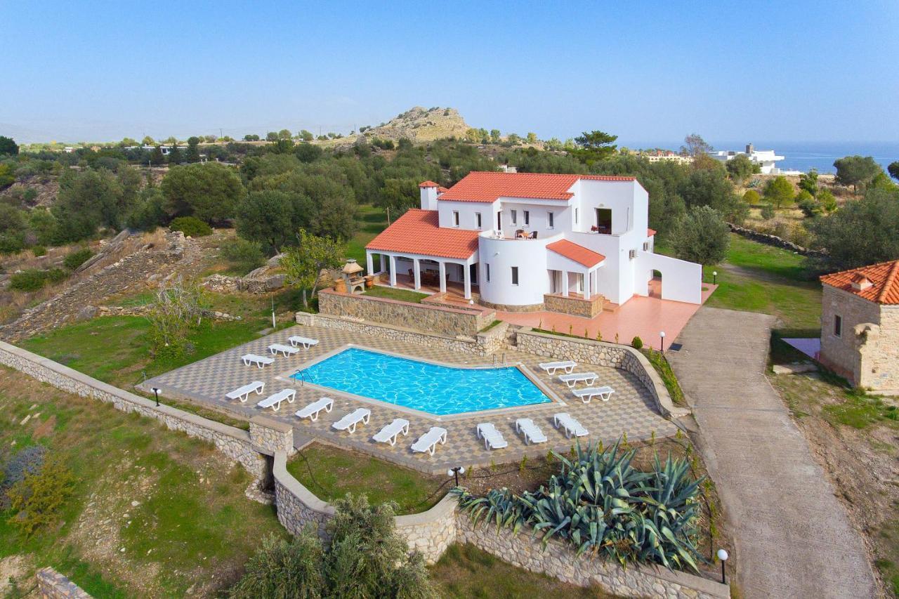 Villa Krokali Lindos Екстер'єр фото