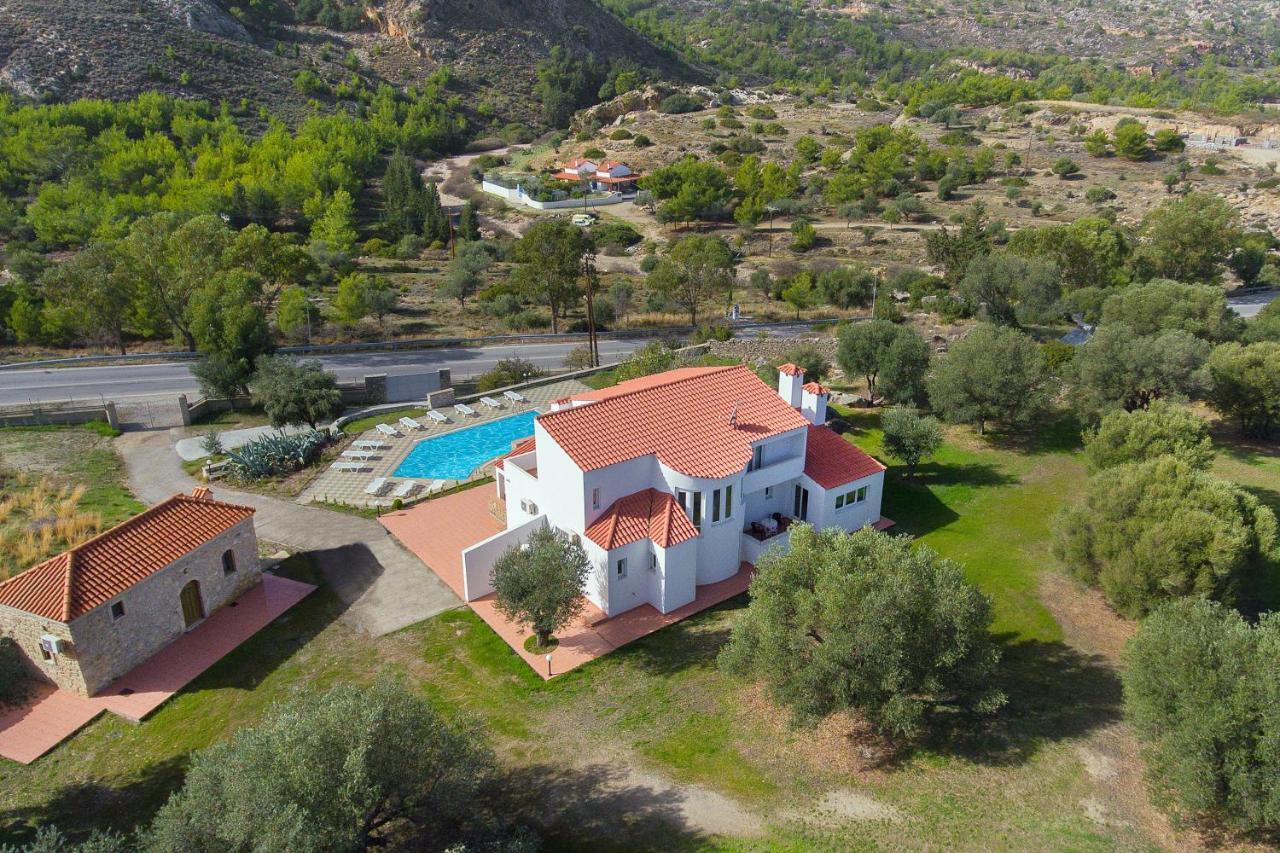 Villa Krokali Lindos Екстер'єр фото